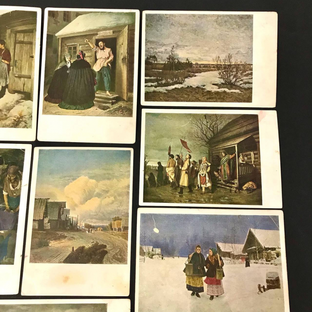 Почтовые открытки 1930г, чистые, малотиражные, коллекционные, редкие, винтаж, СССР. Картинка 3